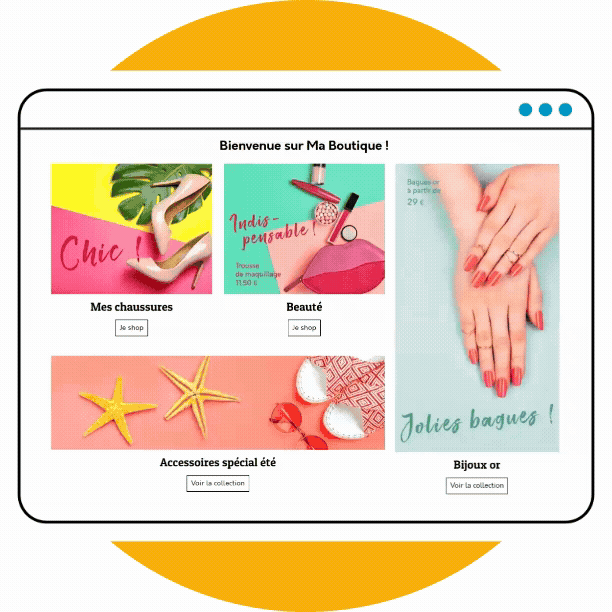 Animation web de type Rebond