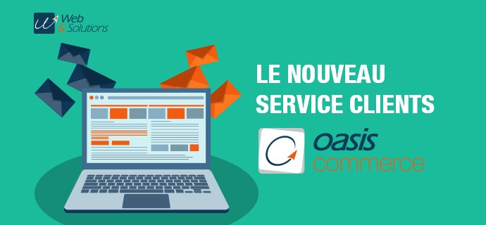 Bandeau du nouveau service client d'OASIS Commerce