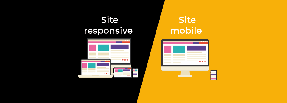 Bandeau Le Responsive Design VS Site Mobile